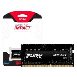 Memoria SODIMM DDR4 fury impact r cl16 16GB 2666MHz